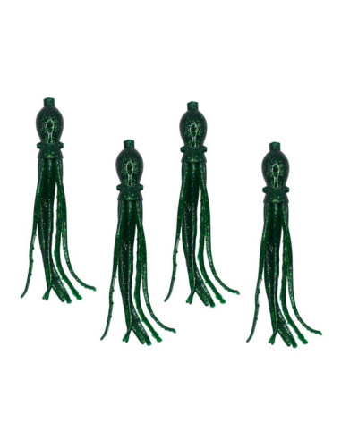 Nikko Octopus 4.5 Cor:493 Green Gold Flake (4pcs)